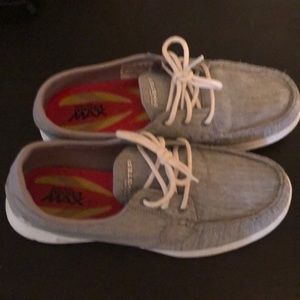 Used in good condition sketchers boat shoes
